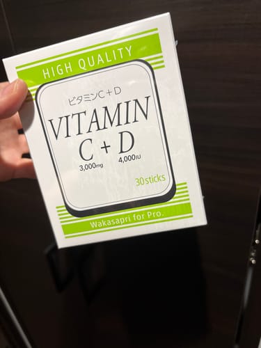 Customer photo review of ビタミンC+D -Wakasapri for Pro.