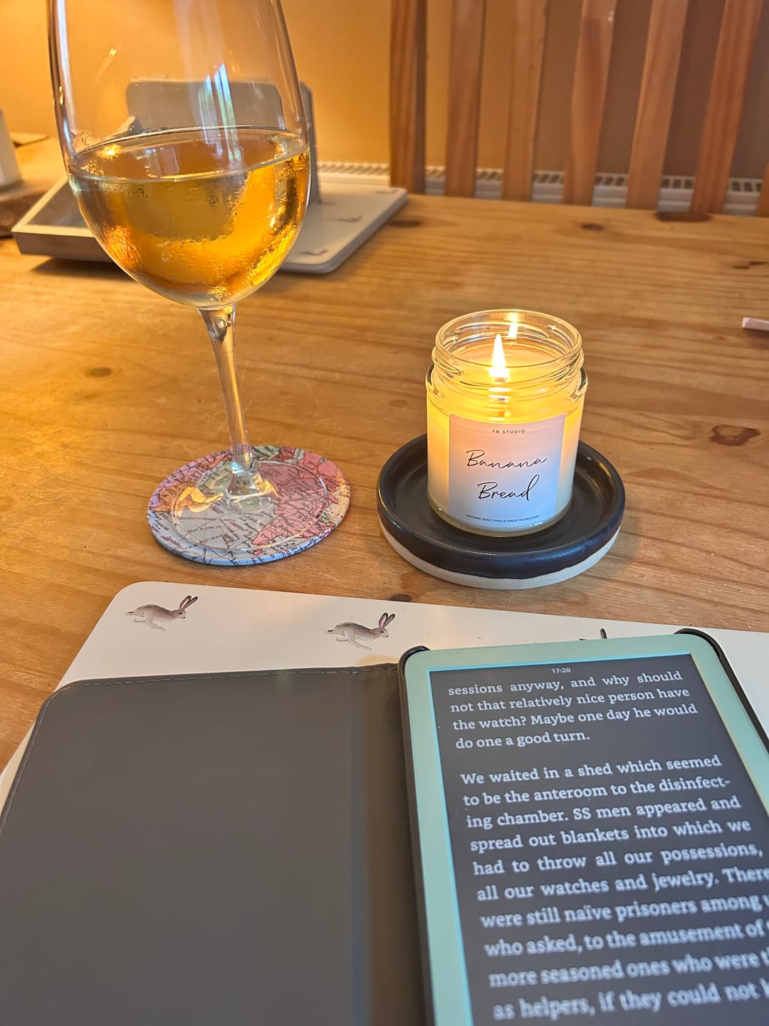Customer photo review of Banana Bread Candle