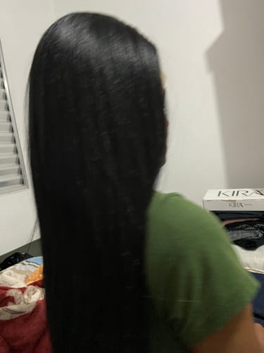 Customer photo review of Lace Front HD Thalita Preta 90cm - Repartição Livre 13x4