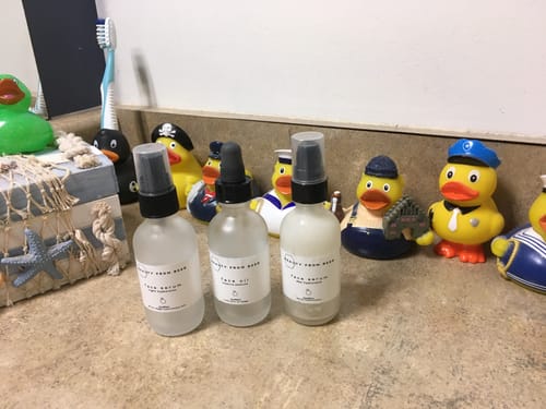 Customer photo review of Special: Anti-Aging Skincare Trio