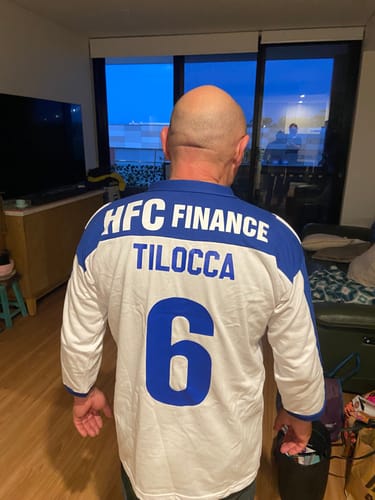 Customer photo review of 1985 Canterbury Bankstown Bulldogs Retro Jersey