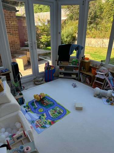Customer photo review of The Mellow Mat® Linen Range (Soft Touch Sensory Tatami Rug)