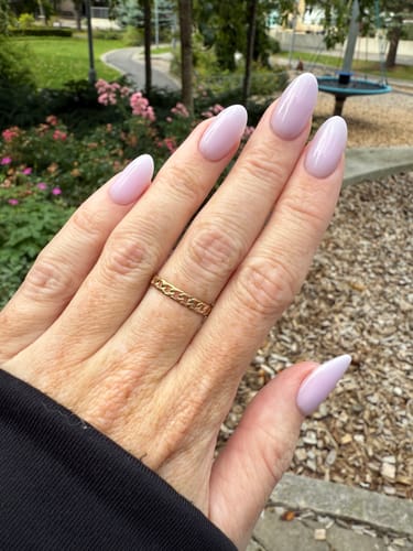 Customer photo review of Medium Pink Dipping Powder