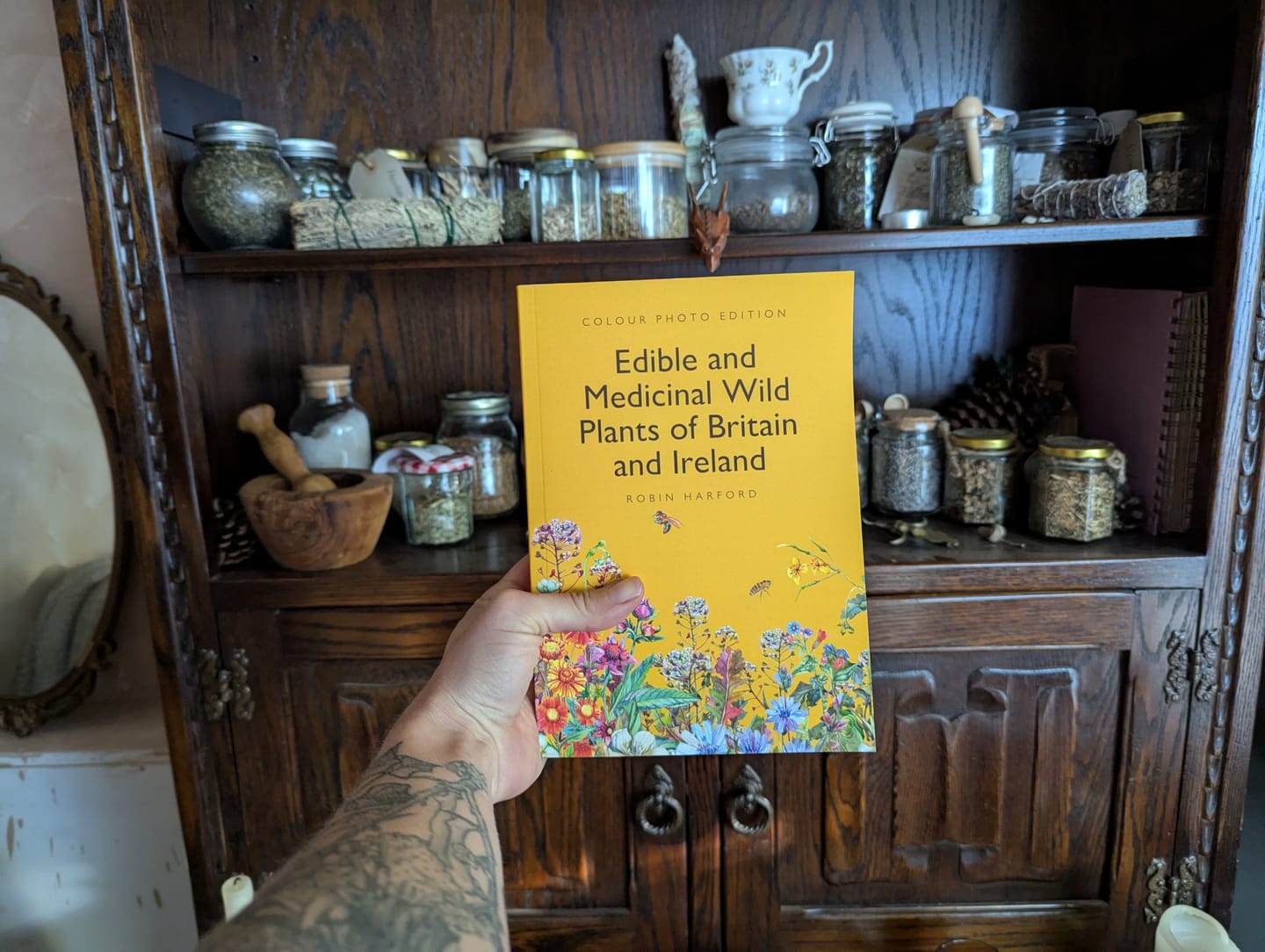 Customer photo review of Edible and Medicinal Wild Plants of Britain and Ireland