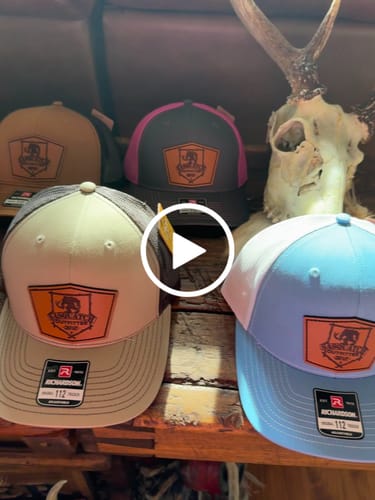 Customer video review of Richardson 112 Genuine Leather Patch Hats Laser Engraved
