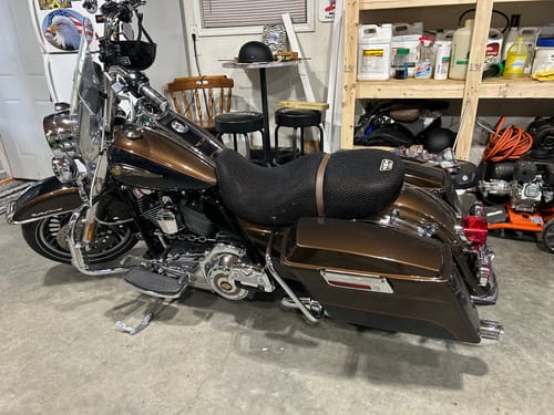 Customer photo review of Wind Rider Seat Cover