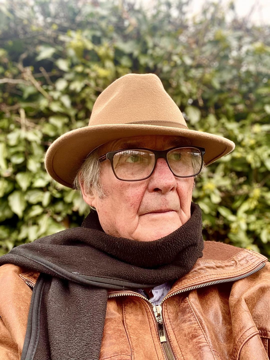 Customer photo review of Felt Fedora - Camel