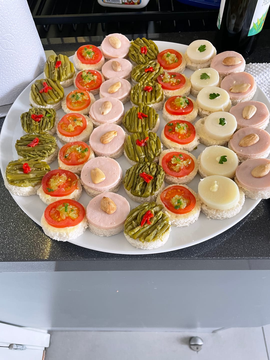 Customer photo review of Canapés