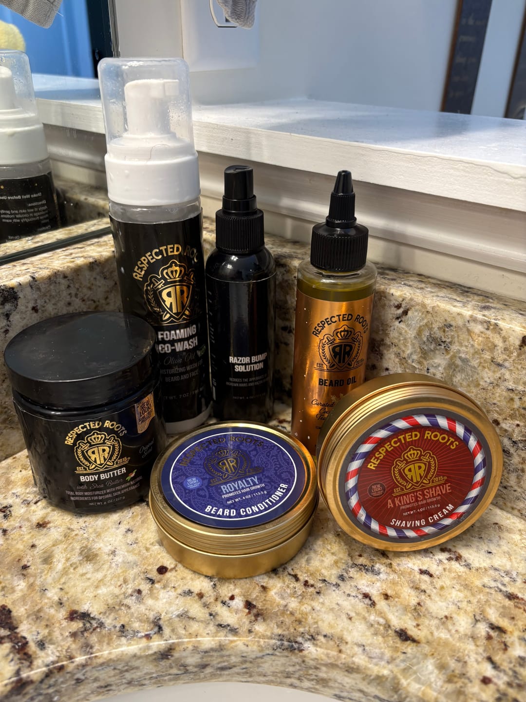 Customer photo review of "A King's Shave" Shaving Cream
