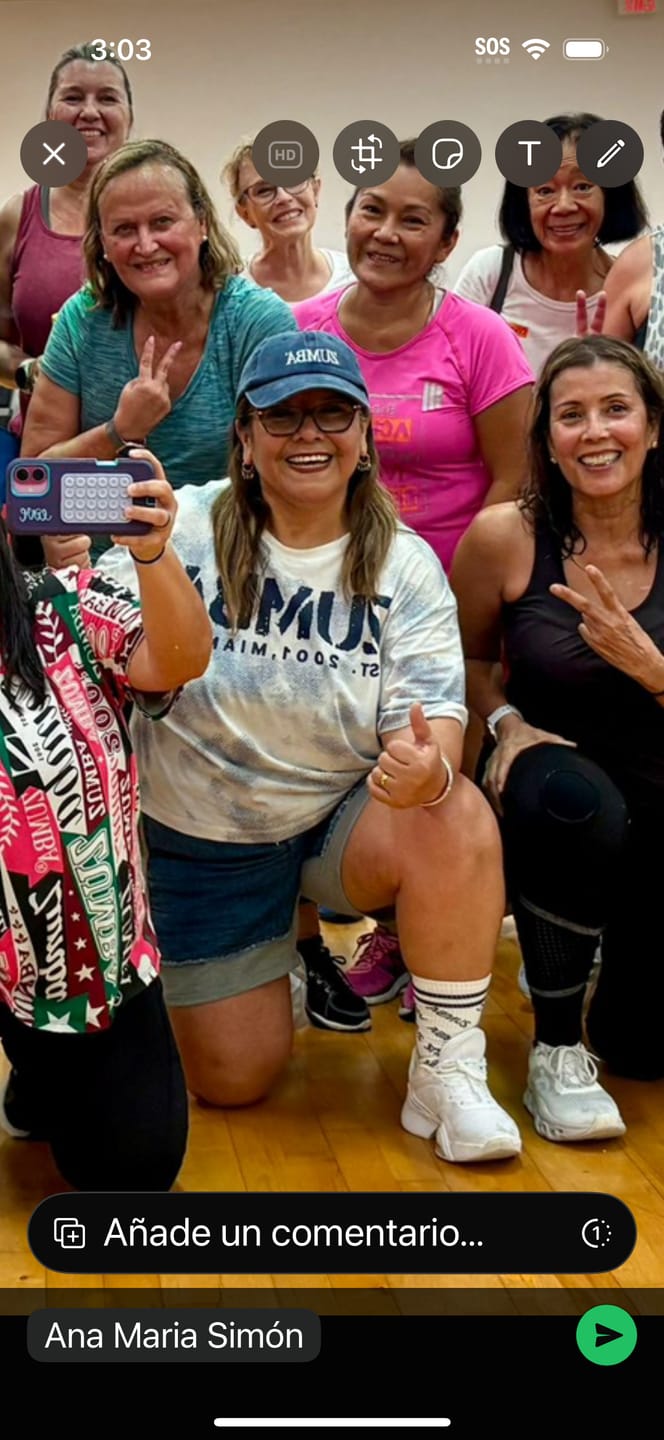 Customer photo review of Blue Jean Zumba Denim Shorts