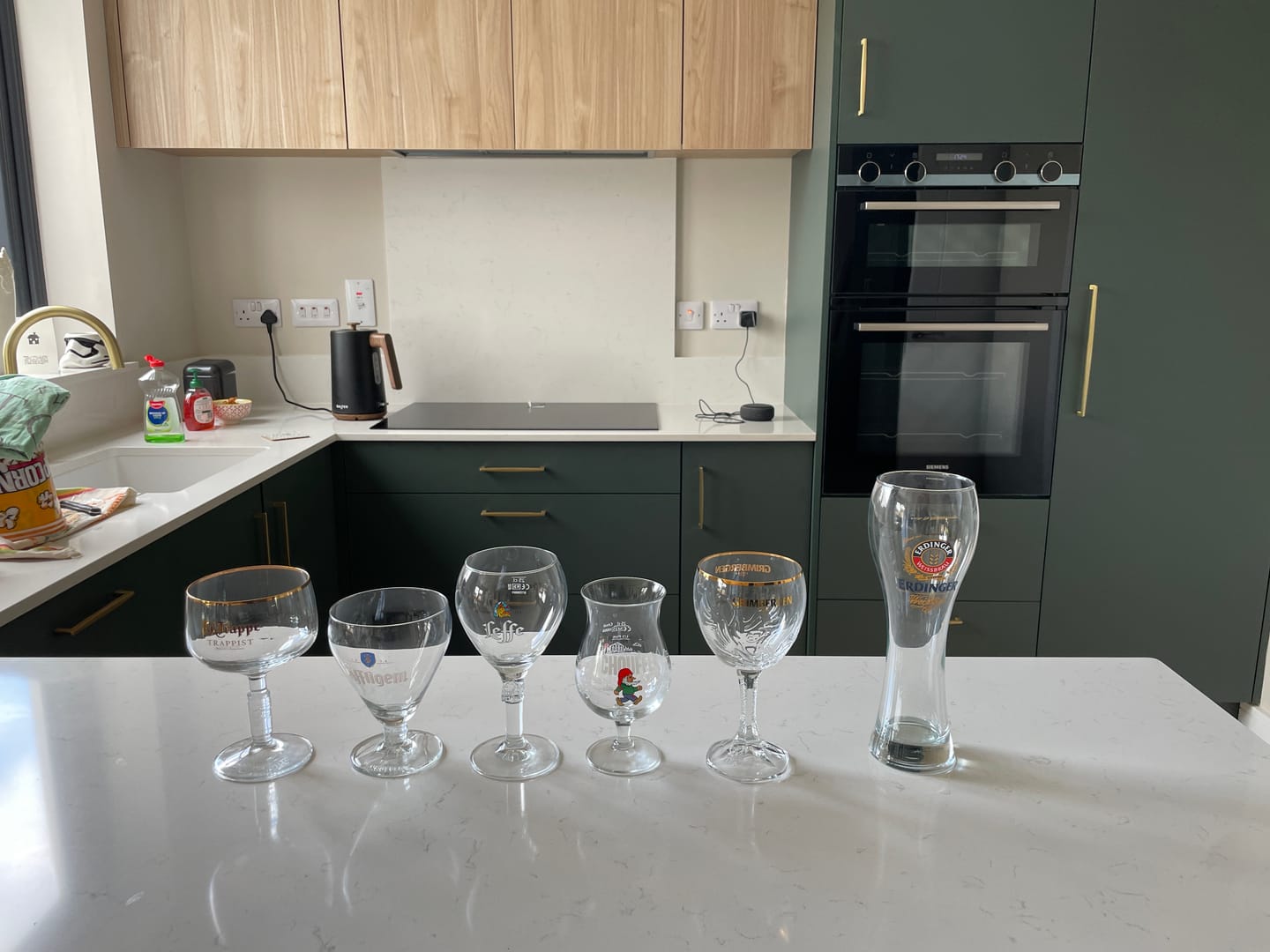 Customer photo review of Bierglazen cadeau set - Bierliefhebber - 6 stuks