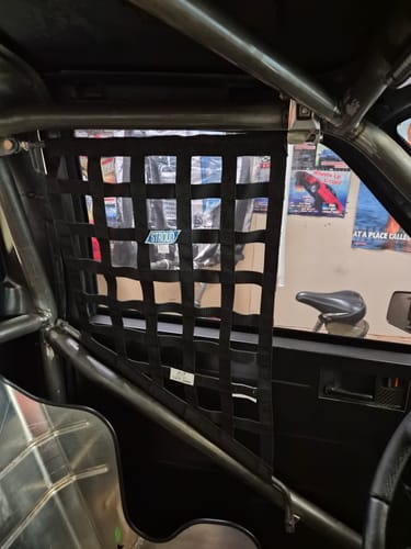 Customer photo review of MRC Cage Kit Custom Window Nets