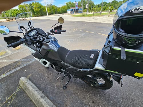 Customer photo review of Wind Rider Seat Cover