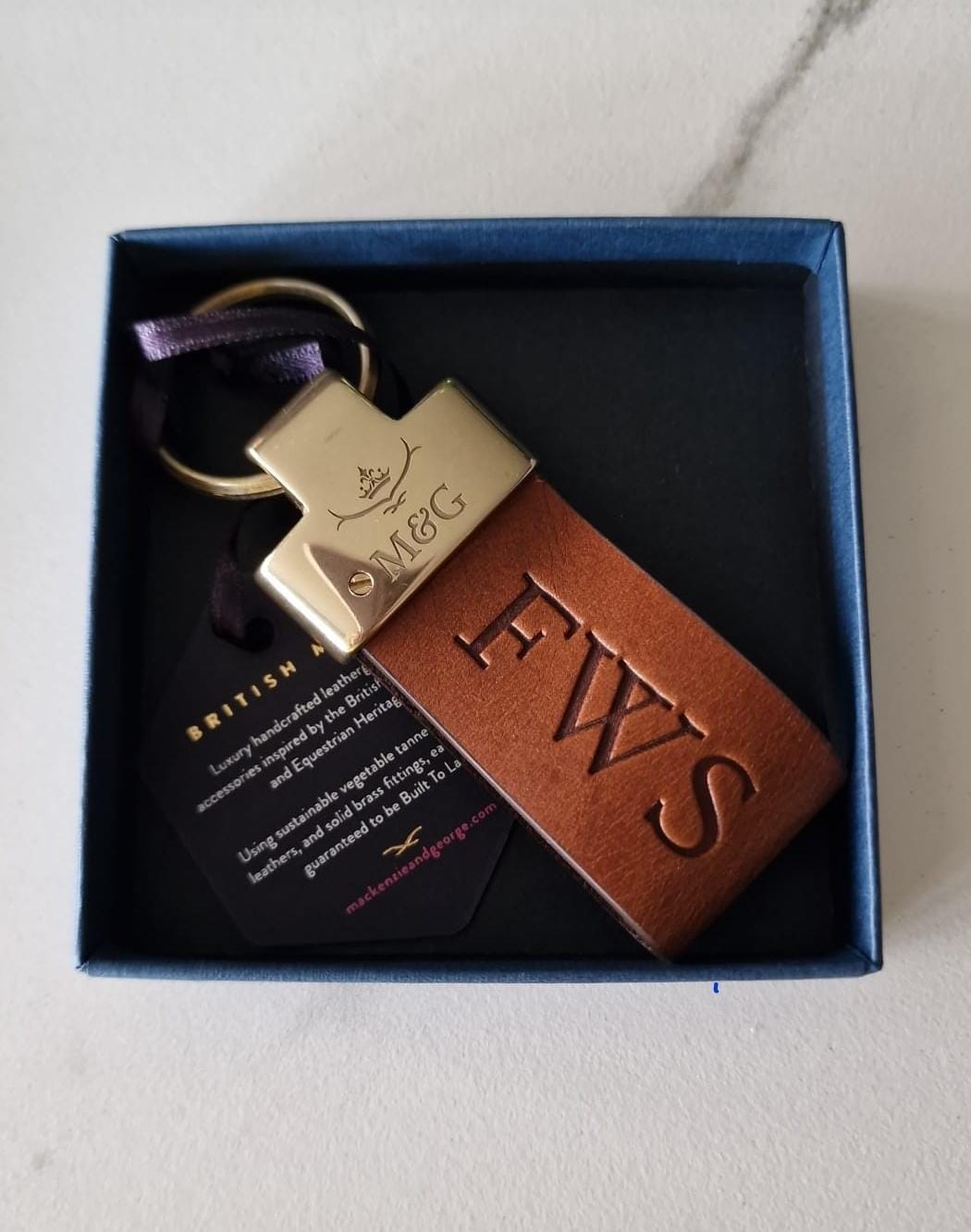 Customer photo review of The M&G Keyring