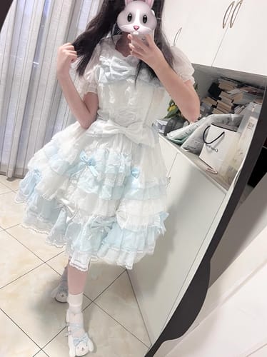 Customer photo review of Lolita Pudding Dog Cute Shoes