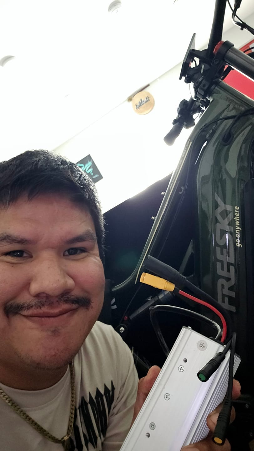 Customer photo review of Unlocked Throttle Speed 1000W/1200W Controller
