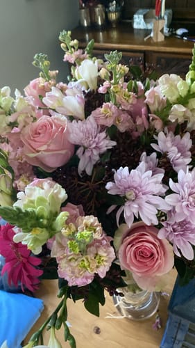 Customer photo review of Florist Choice Bouquet