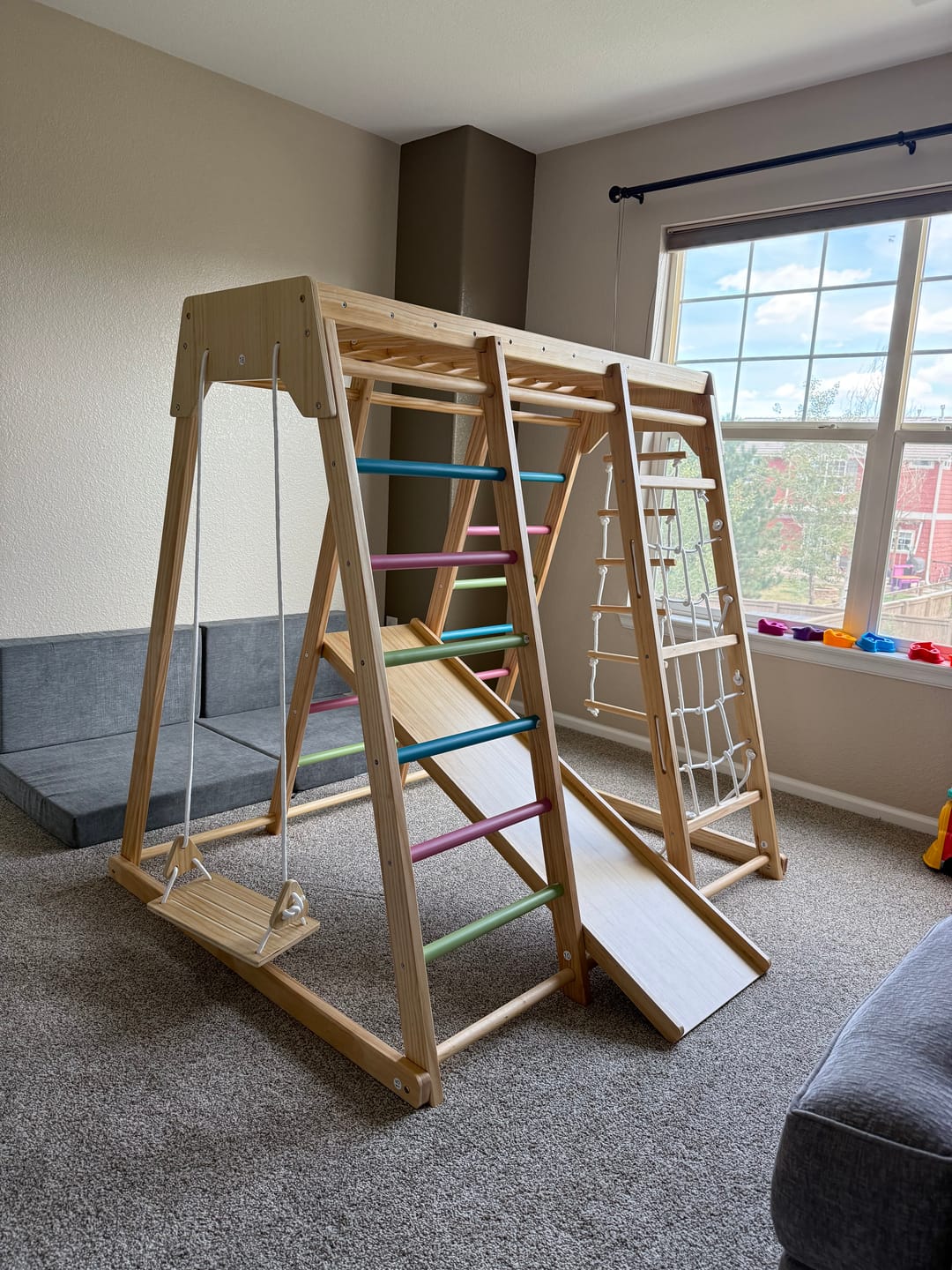 Customer photo review of Magnolia - Real Wood 7-in-1 Playset