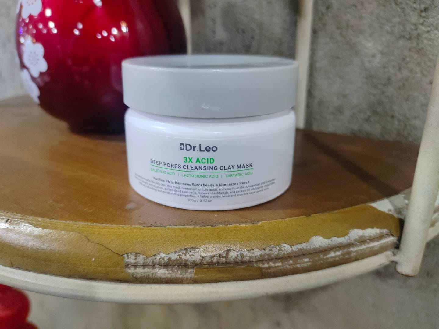 Customer photo review of Mascarilla de Arcilla con 3 Ácidos para Limpieza Profunda de Poros