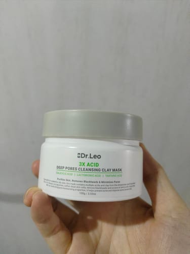 Customer photo review of Mascarilla de Arcilla con 3 Ácidos para Limpieza Profunda de Poros