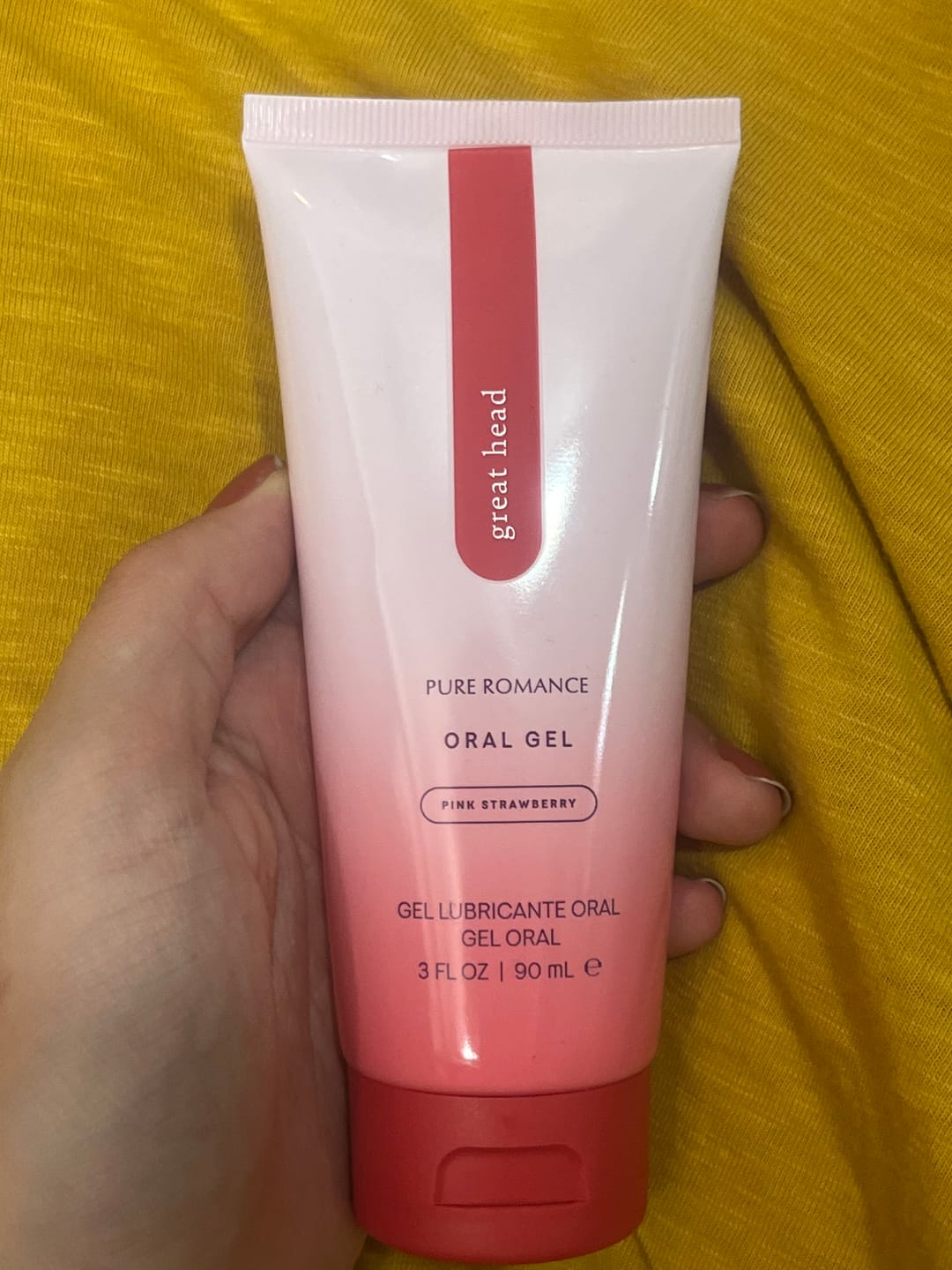 Customer photo review of Great Head Pink Strawberry