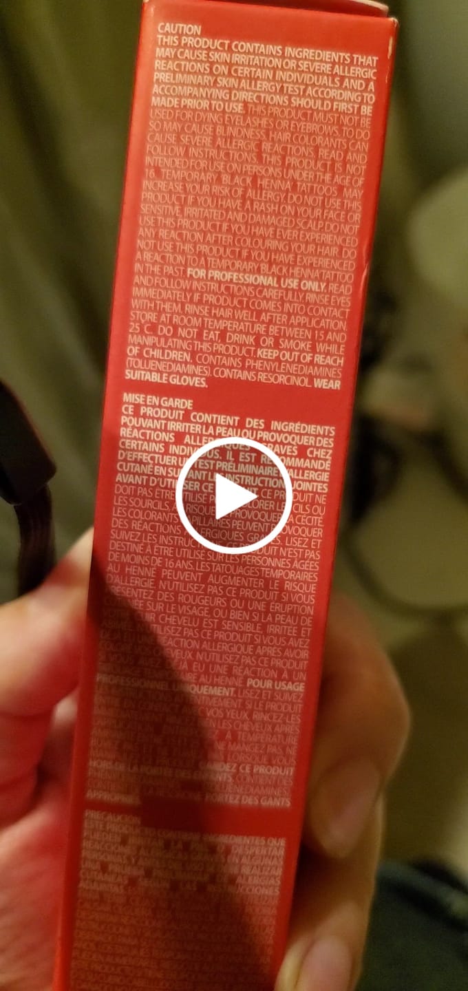 Customer video review of Oligo Calura Color Permanent Shine 2oz