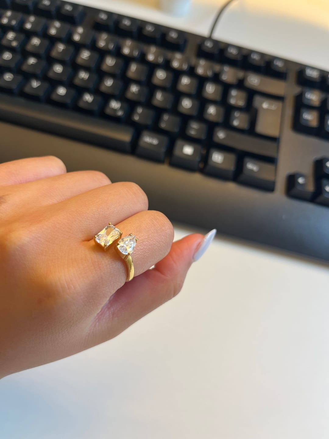 Customer photo review of Royal Ring | 18K vergoldet