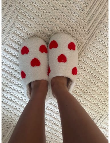 Customer photo review of Lover's Plush Slippers