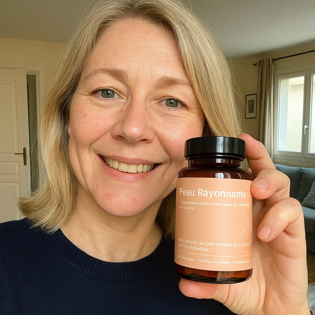 Customer photo review of Peau Rayonnante – Anti-rides & Fermeté