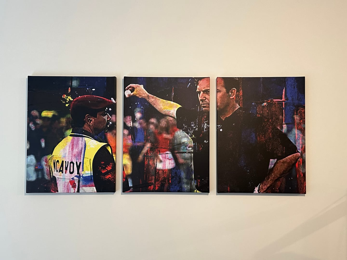 Customer photo review of Tin Cup Final Hole Wall Art