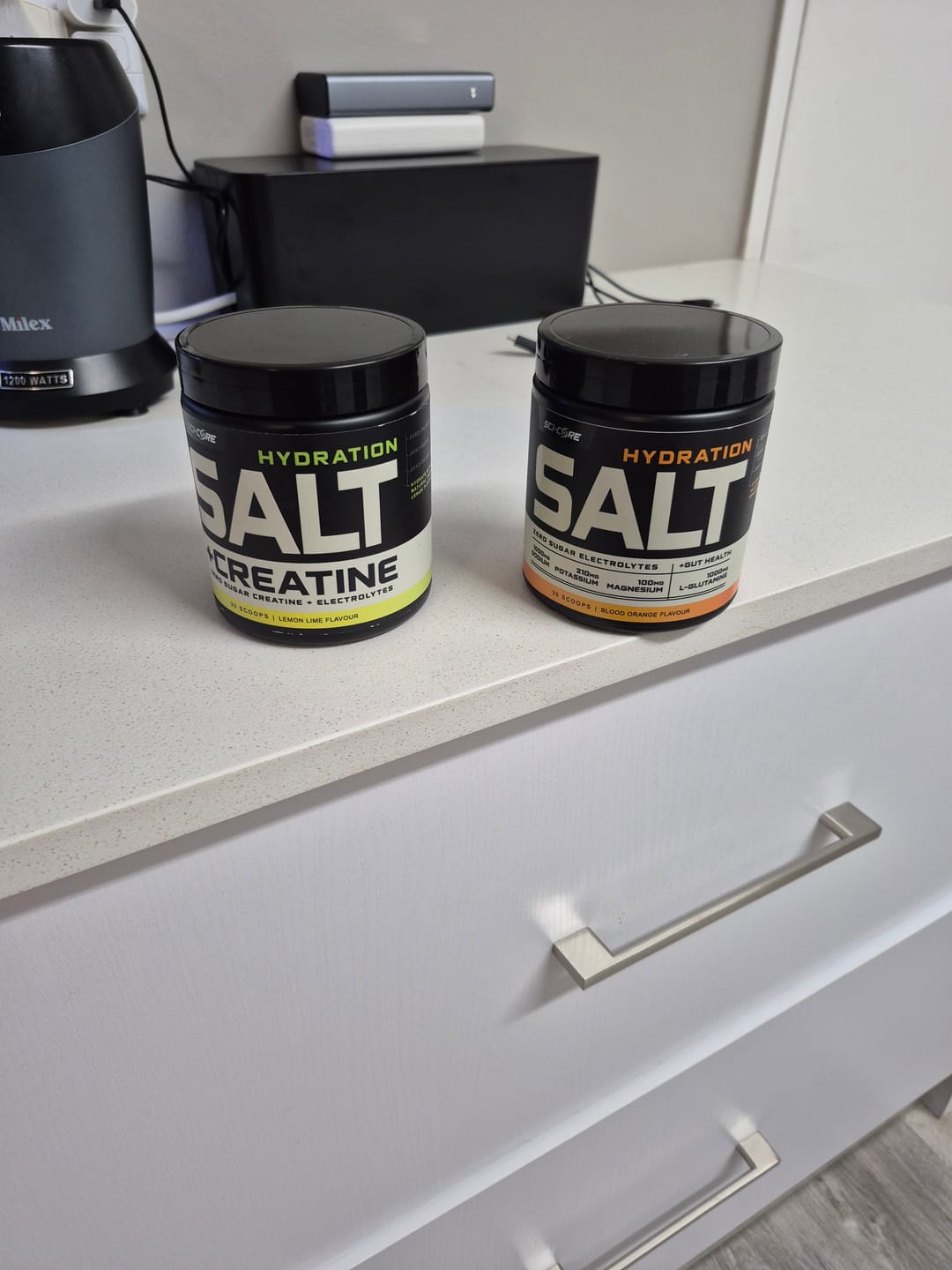 Customer photo review of HYDRATION SALT Blood Orange