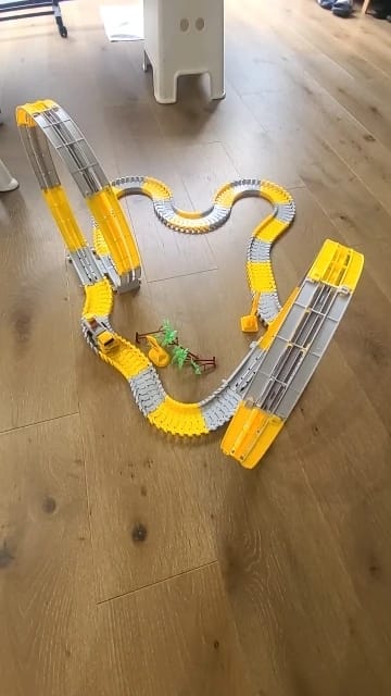 Customer photo review of Montessori FlexiPath™ – Educational Adventure Track | Construction Site
