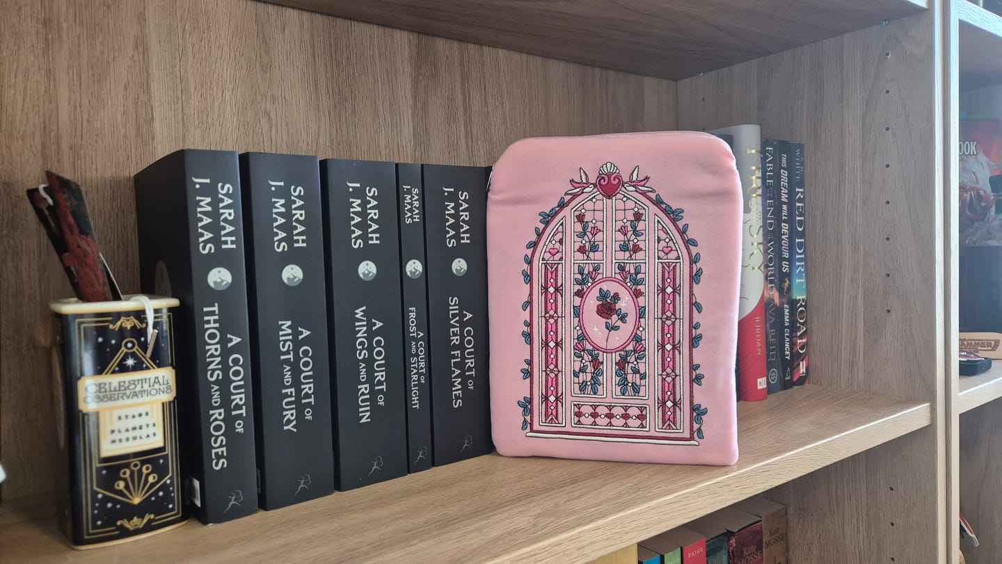 Customer photo review of Sugar & Spice E-Reader Sleeve