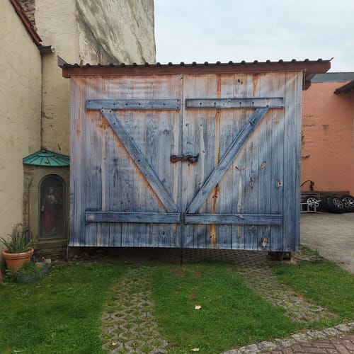 Customer photo review of Banner inkl. Druck