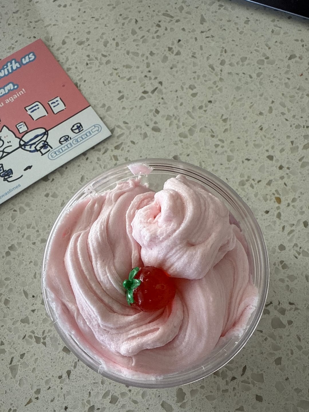 Customer photo review of Strawberry Fluffy