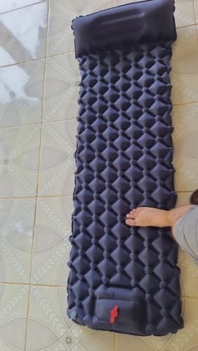 Customer photo review of Ultralight Sleeping Pad – Ideal for Every Adventure on the Go