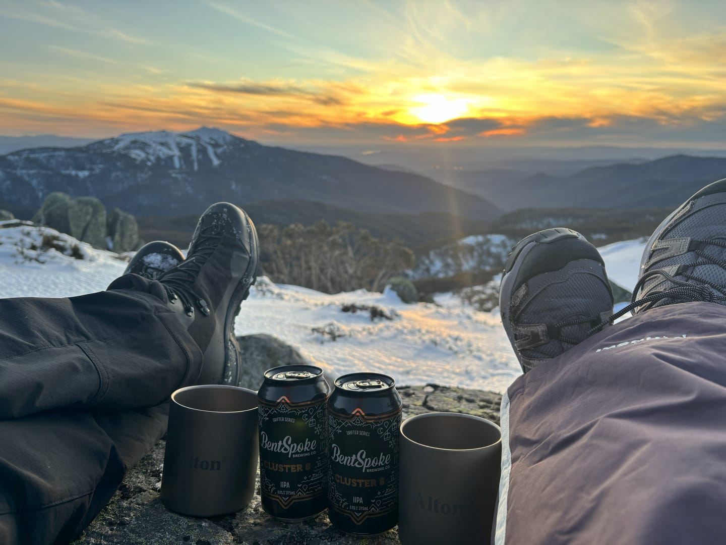 Customer photo review of Titanium Double-Wall Mug 450mL