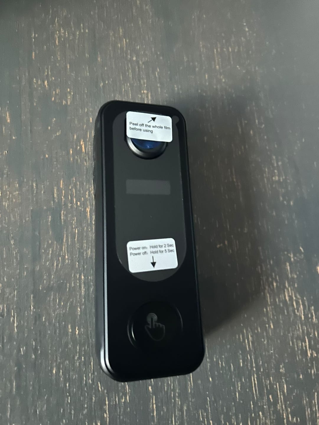 Customer photo review of Draadloze Video Deurbel Totaalpakket
