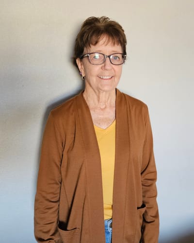 Customer photo review of Paisley Cardigan • Final Sale Deals! - Sahara Dust