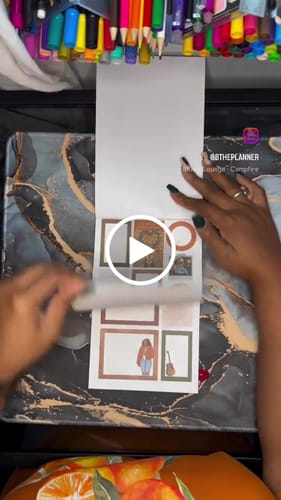 Customer video review of Autumn Campfire Sticker Book