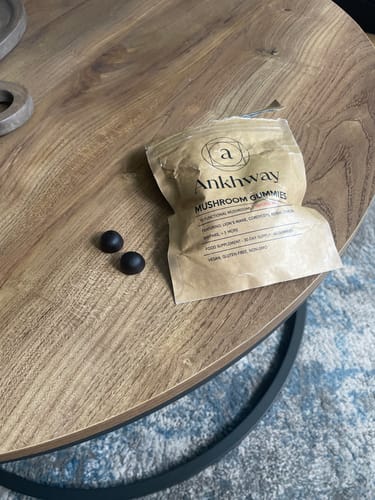 Customer photo review of Mushroom Gummies