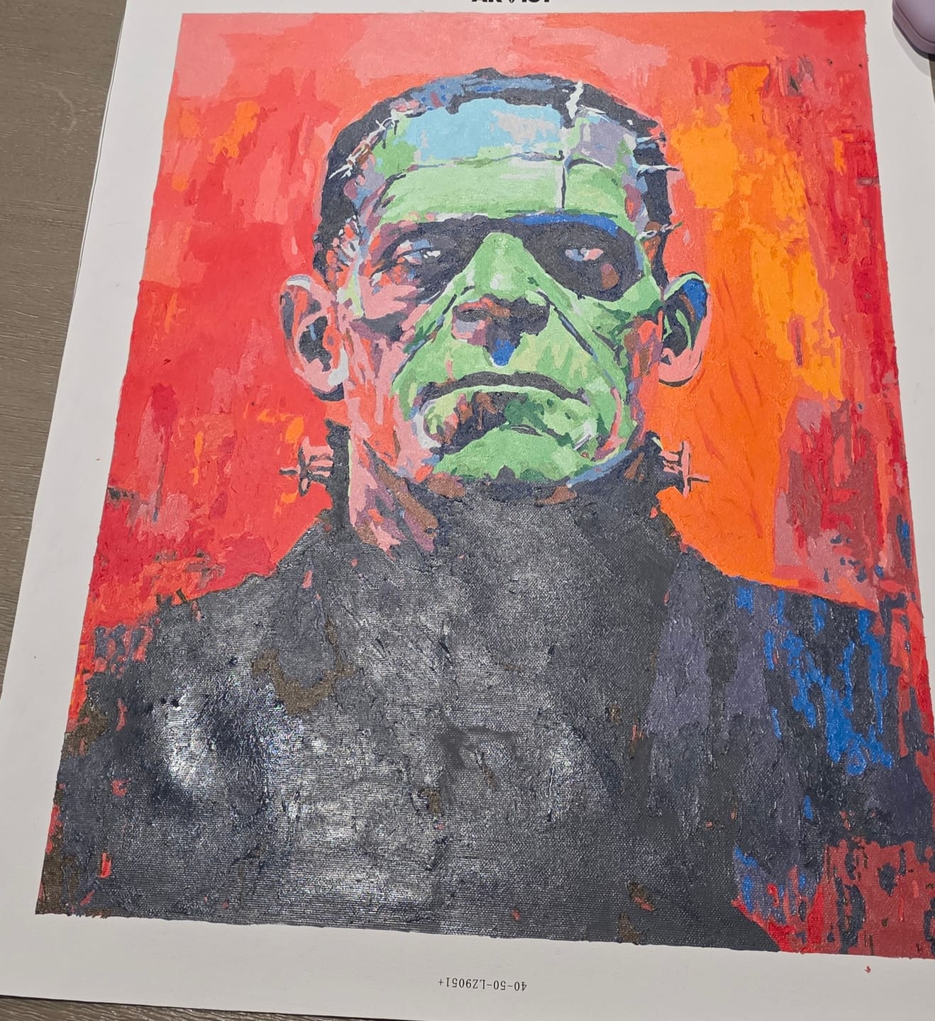 Customer photo review of Frankenstein's Monster