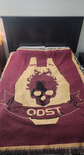 Customer photo review of Aug 26th (Woven Blanket)