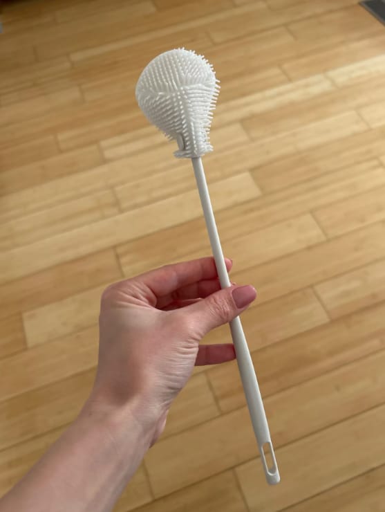 Customer photo review of Foldable Cleaning Silicone Brush