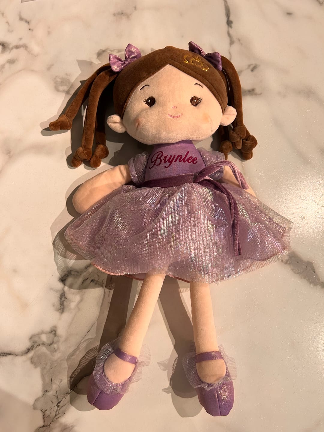 Customer photo review of Personalized Princess Coral - Violet
