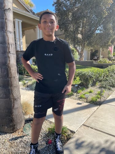 Customer photo review of SAVD Performance T-Shirt - Black