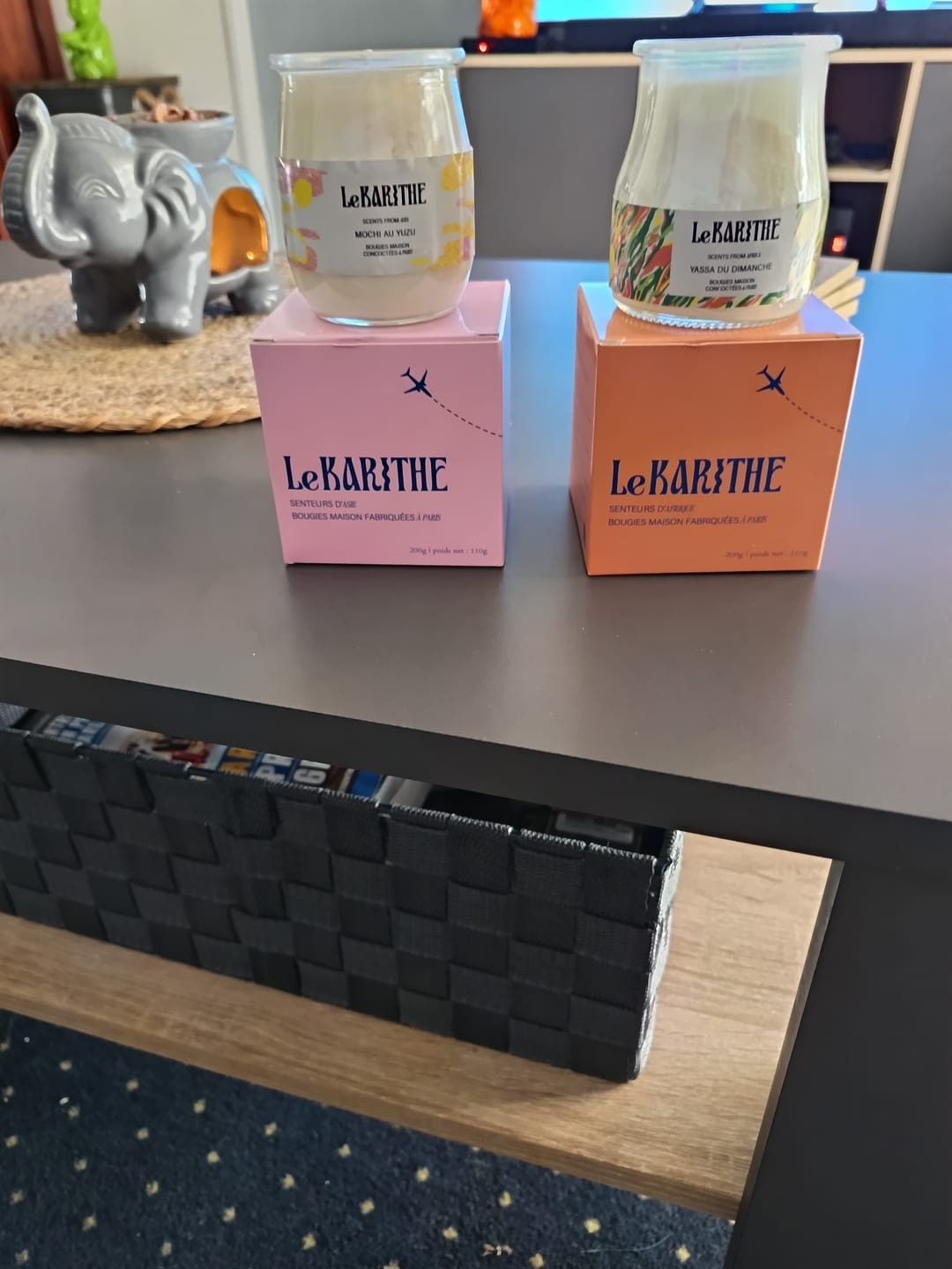Customer photo review of Bougie Parfumée - Mochi Au Yuzu