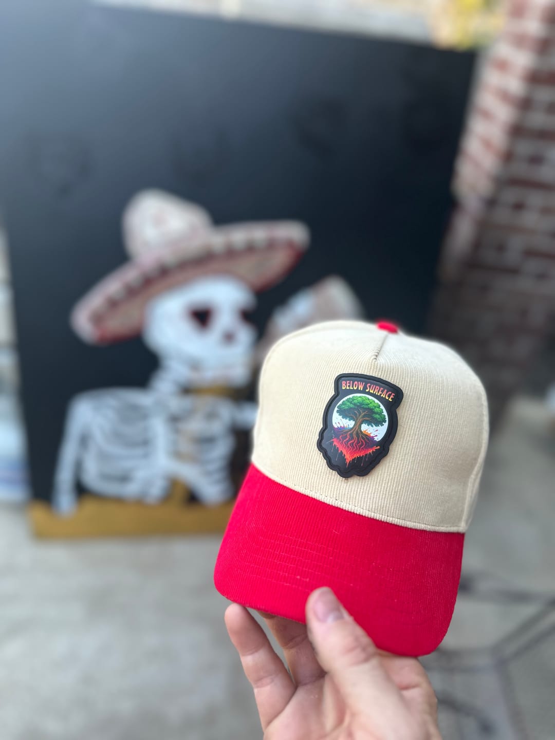 Customer photo review of Corduroy K-Frame 5 Panel Hat