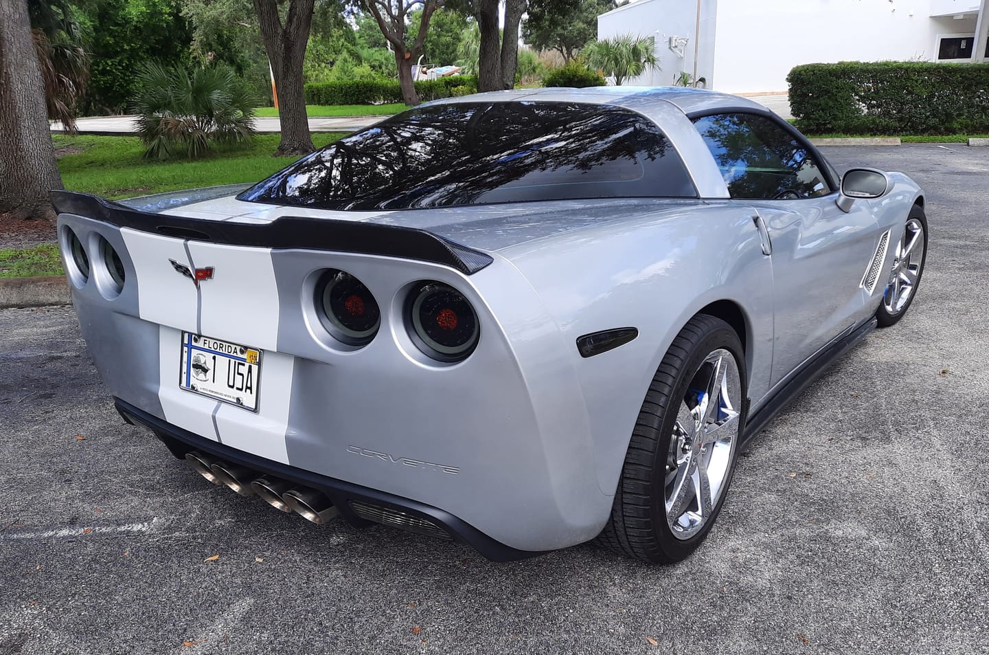 Customer photo review of Corvette C6 ZR1 Extended Rear Trunk Spoiler