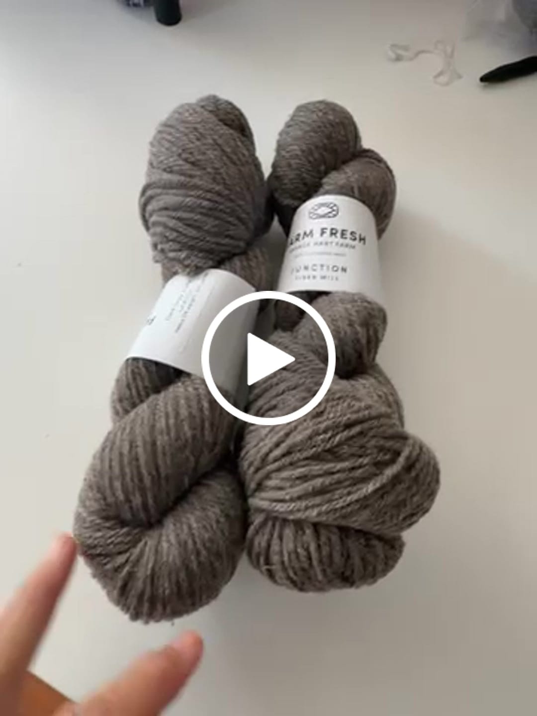 Customer video review of Farm Fresh: Savage Hart Farm Dark Grey 3-ply